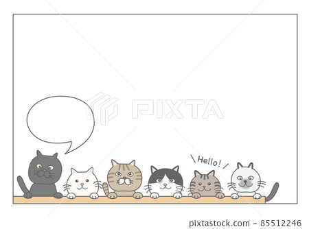 一個裝滿貓的框架 一個裝滿貓的框架 85512246