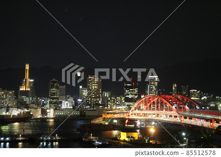 Night view of Kobe 85512578
