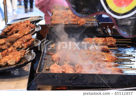 攤位串燒、鐵板燒、烤雞肉串 攤位串燒、鐵板燒、烤雞肉串 85512857
