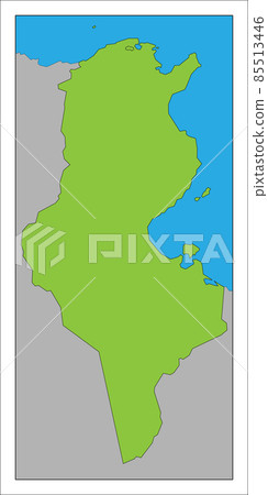 It is a map of Tunisia. It is a map of Tunisia. 85513446