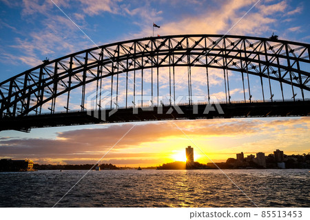 悉尼海港大橋,澳大利亞最美麗迷人的港口城市悉尼的標誌性建築 悉尼海港大橋,澳大利亞最美麗迷人的港口城市悉尼的標誌性建築 85513453