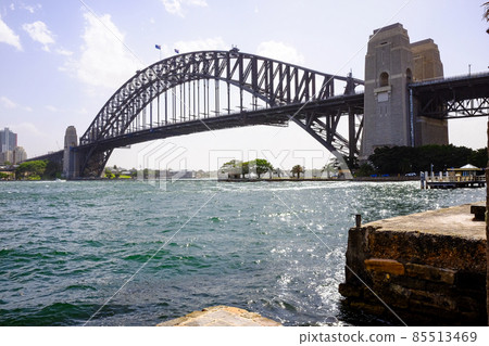Sydney Harbor Bridge, the iconic presence of Sydney, Australia's most beautiful and fascinating port city in the world Sydney Harbor Bridge, the iconic presence of Sydney, Australia's most beautiful and fascinating port city in the world 85513469