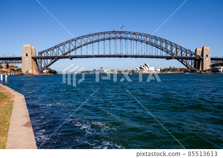 Sydney Harbor Bridge, the iconic presence of Sydney, Australia's most beautiful and fascinating port city in the world Sydney Harbor Bridge, the iconic presence of Sydney, Australia's most beautiful and fascinating port city in the world 85513613