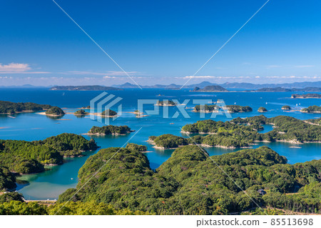 《Nagasaki Prefecture》 Kujuku Islands ・ Islands in Sasebo Bay 《Nagasaki Prefecture》 Kujuku Islands ・ Islands in Sasebo Bay 85513698