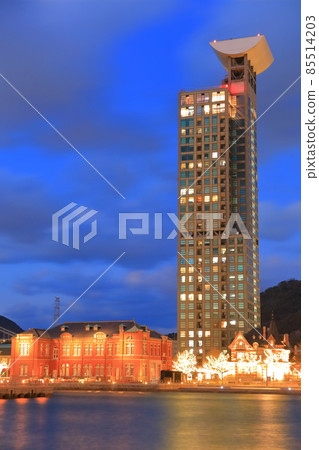 【福岡縣】門司科復古高級市場夜景（門司科復古羅馬燈籠） 85514203