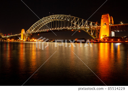 Sydney Harbor Bridge, the iconic presence of Sydney, Australia's most beautiful and fascinating port city in the world Sydney Harbor Bridge, the iconic presence of Sydney, Australia's most beautiful and fascinating port city in the world 85514229