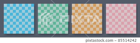 Vichy gingham textures set. Vichy gingham textures set. 85514242