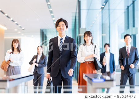 Office young businessman shooting cooperation "LINK FOREST" Office young businessman shooting cooperation "LINK FOREST" 85514478