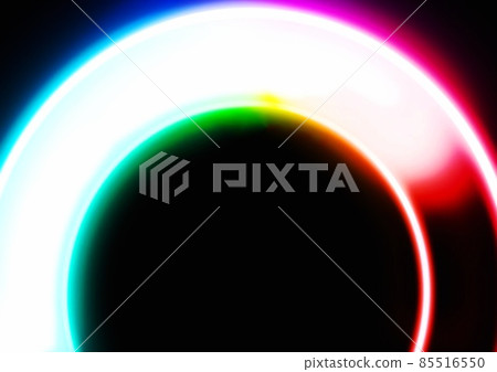 Illustration of a circle of light Illustration of a circle of light 85516550