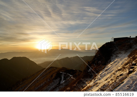 北阿爾卑斯山：日出 85516619