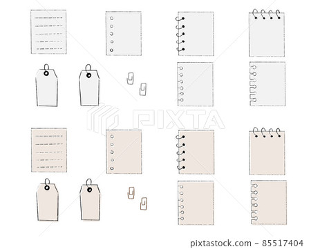 Stationery notepad set 85517404