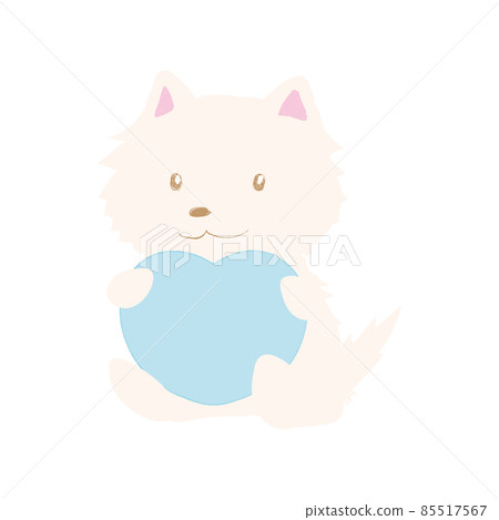 Heart (blue) and dog 1 Heart (blue) and dog 1 85517567