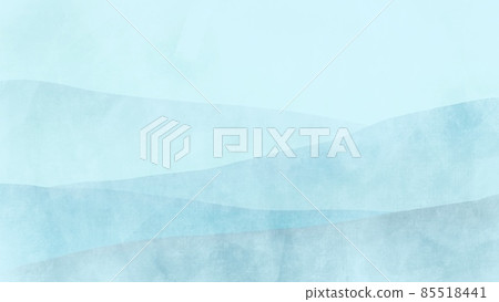 Blue nature image Japanese paper texture (background image) 85518441
