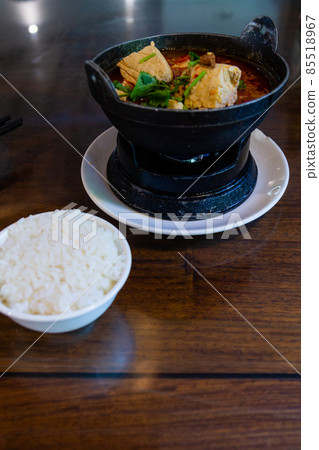 Steamed spicy hot stinky tofu Steamed spicy hot stinky tofu 85518967