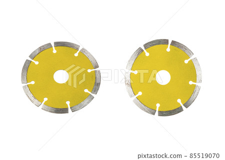 Grinder disc,diamond cutting wheel isolated on white background with Clipping Path Grinder disc,diamond cutting wheel isolated on white background with Clipping Path 85519070