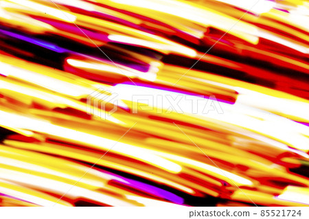 Flowing orange light streaks (background material) 85521724