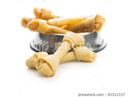 Delicacy for dogs. Chewing bone for dog Delicacy for dogs. Chewing bone for dog 85522317