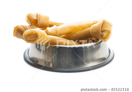 Delicacy for dogs. Chewing bone for dog Delicacy for dogs. Chewing bone for dog 85522318