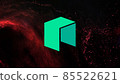 Neo Cryptocurrency. Neo coin growth chart on the exchange, chart 85522621