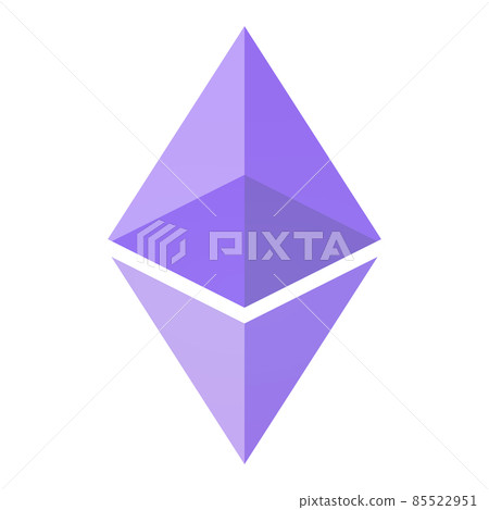 virtual currency, cryptocurrency, icon 85522951