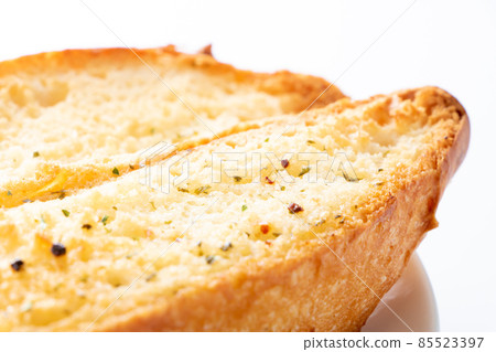 Garlic toast up. Garlic toast up. 85523397