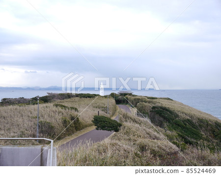 可眺望淡崎燈塔和房總半島的縣立城島公園 可眺望淡崎燈塔和房總半島的縣立城島公園 85524469