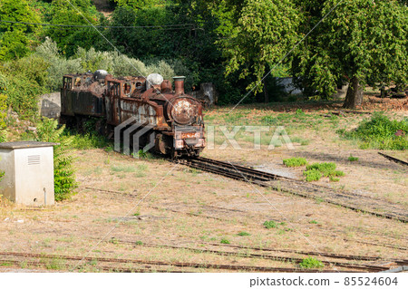 Rusty steam locomotive Rusty steam locomotive 85524604
