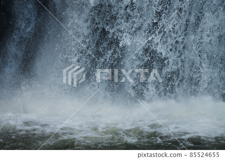 Estyube Waterfall at Lake Teletskoye in the Altai Mountains. Estyube Waterfall at Lake Teletskoye in the Altai Mountains. 85524655