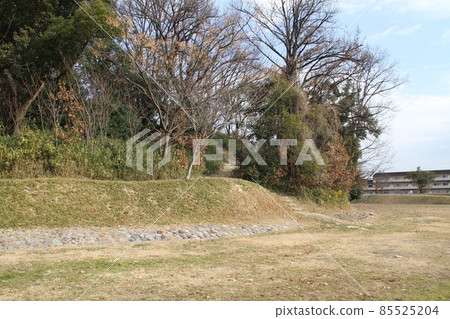 大阪高月今城塚古墳的冬景 大阪高月今城塚古墳的冬景 85525204