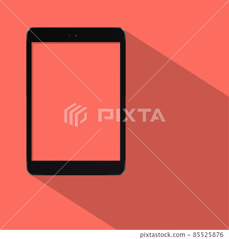 Tablet computer with blank screen. 85525876