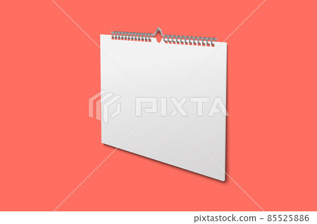Blank design calendar template 85525886