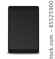 Tablet pc computer with black screen. 85525900