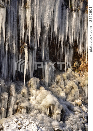 Kiso Shirakawa icicle group 85526014