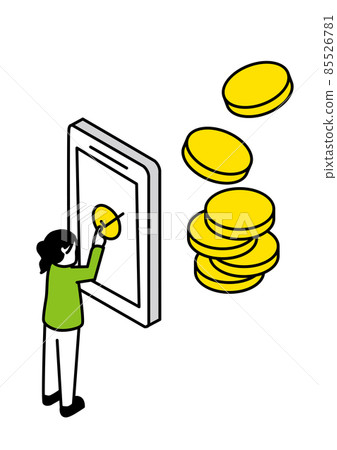 使用智能手機付款的人 85526781