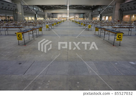 在科羅納設立漫畫市場後的東京國際展覽中心東館 85527032