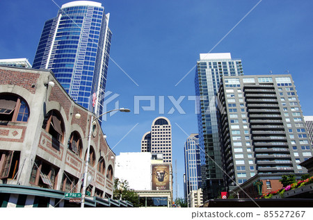 Seattle coastal skyscrapers 85527267