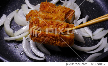 炸豬排烹飪 85528037