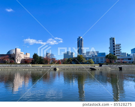 Scenery of the Ota River-Hiroshima City, Hiroshima Prefecture- 85528275