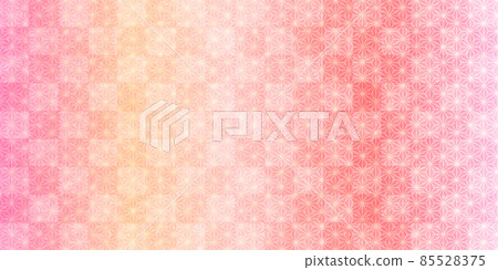 Japanese pattern spring watercolor background 85528375