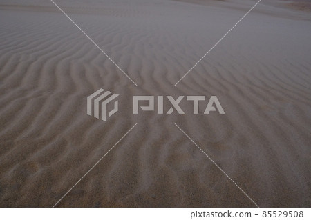 Tottori sand dune in winter Tottori sand dune in winter 85529508