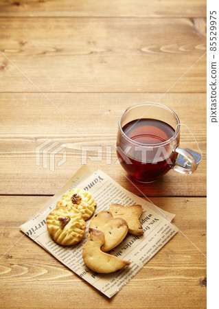 自製餅乾和茶 85529975