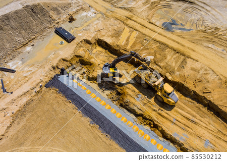 Processing bild rainwater drainage underground system 85530212