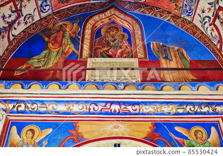 Fresco paintings of the Monastery of Lira (Lira, Bulgaria) Fresco paintings of the Monastery of Lira (Lira, Bulgaria) 85530424