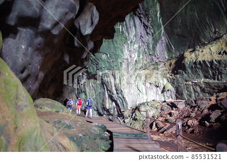 Deer Cave in Gunung Mulu National Park, a World Heritage Site in Borneo, Malaysia 85531521