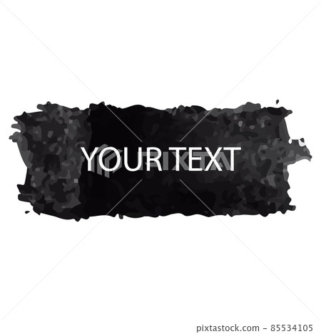 Black grunge stroke brush , banner, label, for your design, vector. Black grunge stroke brush , banner, label, for your design, vector. 85534105