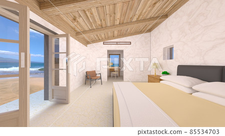 Bedroom with sea view Bedroom with sea view 85534703