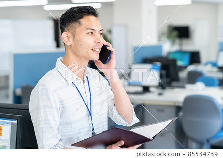 商業商人男性辦公室工程師 85534739