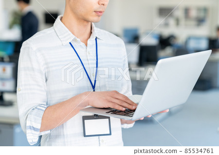 Business Businessman Male Office Engineer 85534761