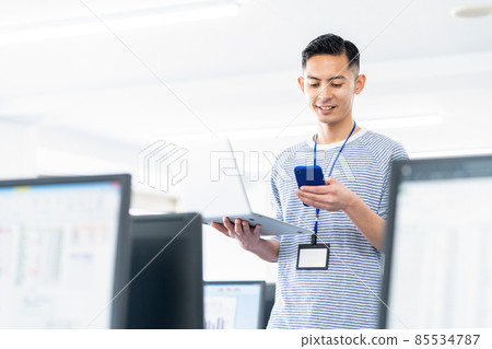Business Businessman Male Office Engineer 85534787