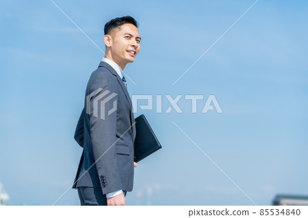 Business Businessman Male Sky Blue Sky Business Businessman Male Sky Blue Sky 85534840